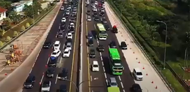 Yang Mau Mudik, Simak Jadwal Rekayasa Lalu Lintas Contraflow, One Way dan Ganjil Genap